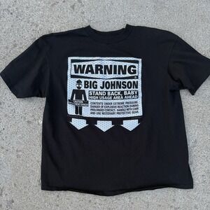 Vintage Big Johnson 90s Oneita Single Stitch Dirty Humor Graphic T-Shirt XL USA